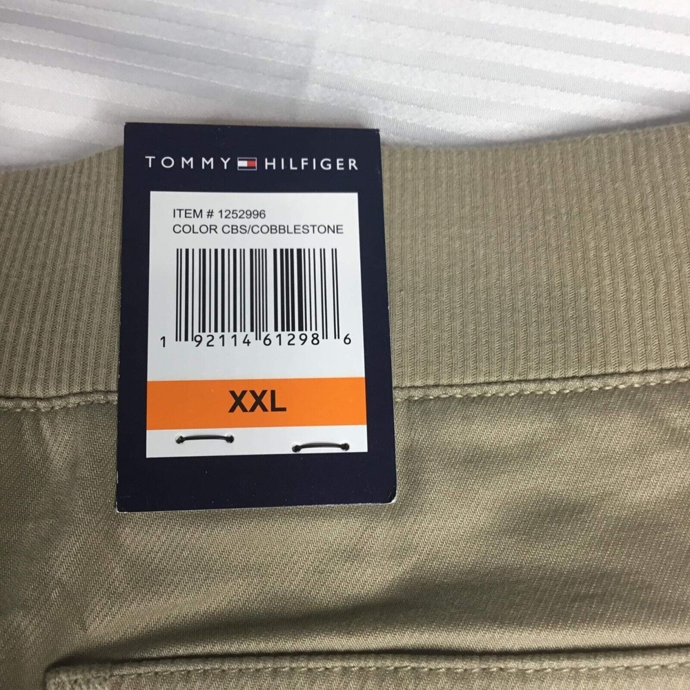 NWT Tommy Hilfiger Cobblestone XXL Women’s Chino Shorts Stretch Beige XXL - Picture 7 of 8